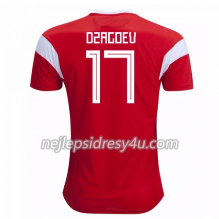 Fotbalový Dres Rusko Dzagoev 17 Domácí MS 2018